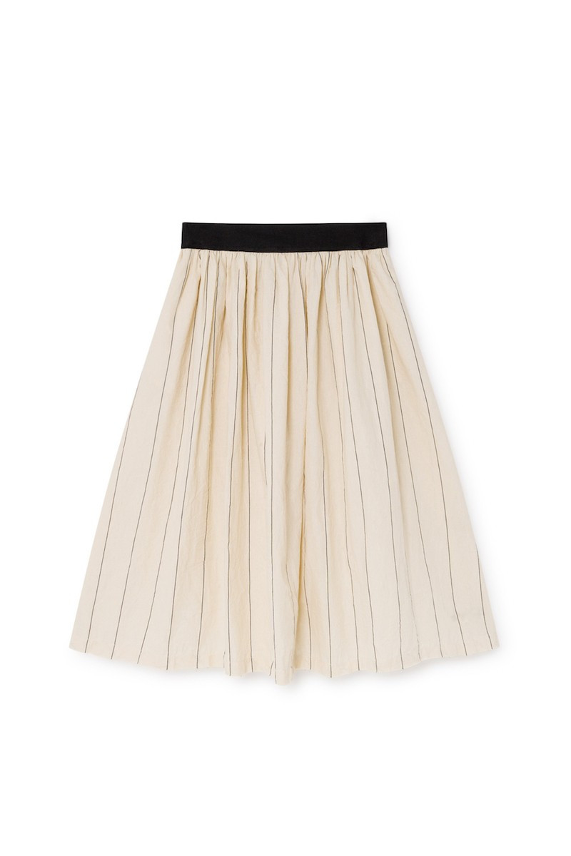 Thin-Stripe Skirt