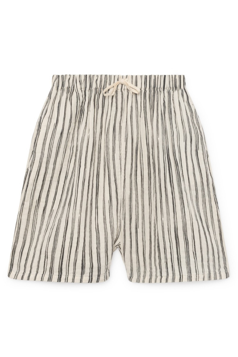 Bamboo Striped Shorts