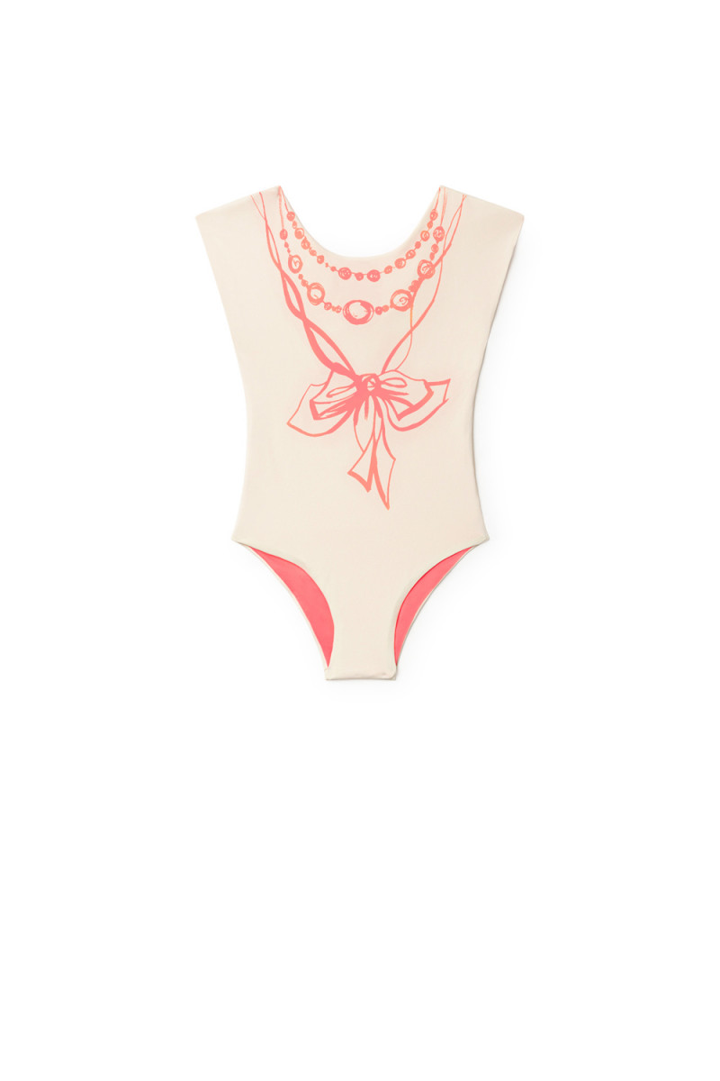 Arty Bow Bathing Suit 5084