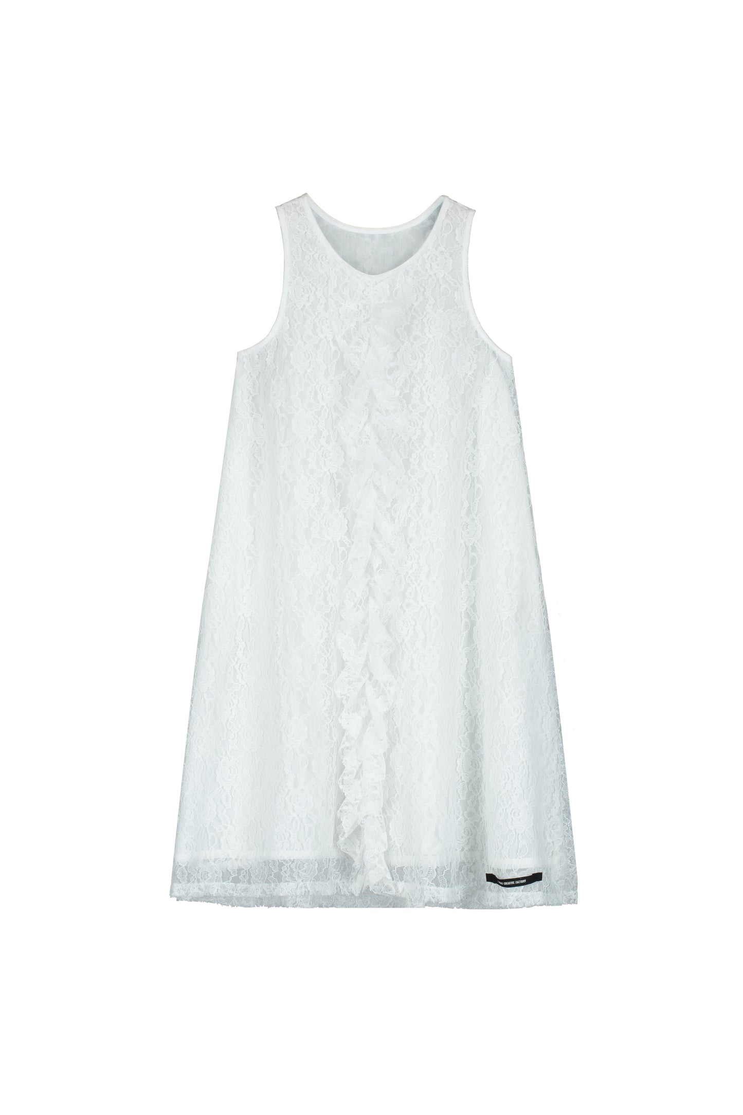 Dreamer Apron Dress White