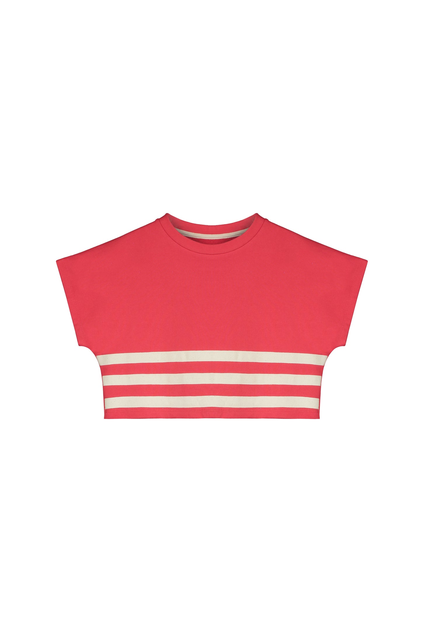 Stripe Crop Sweatshirt