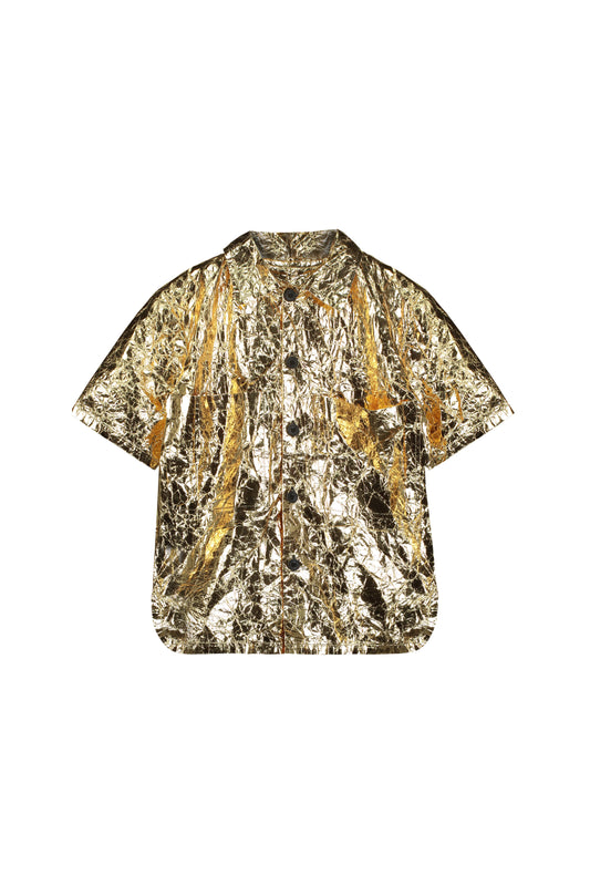 Gold Paper Shirt