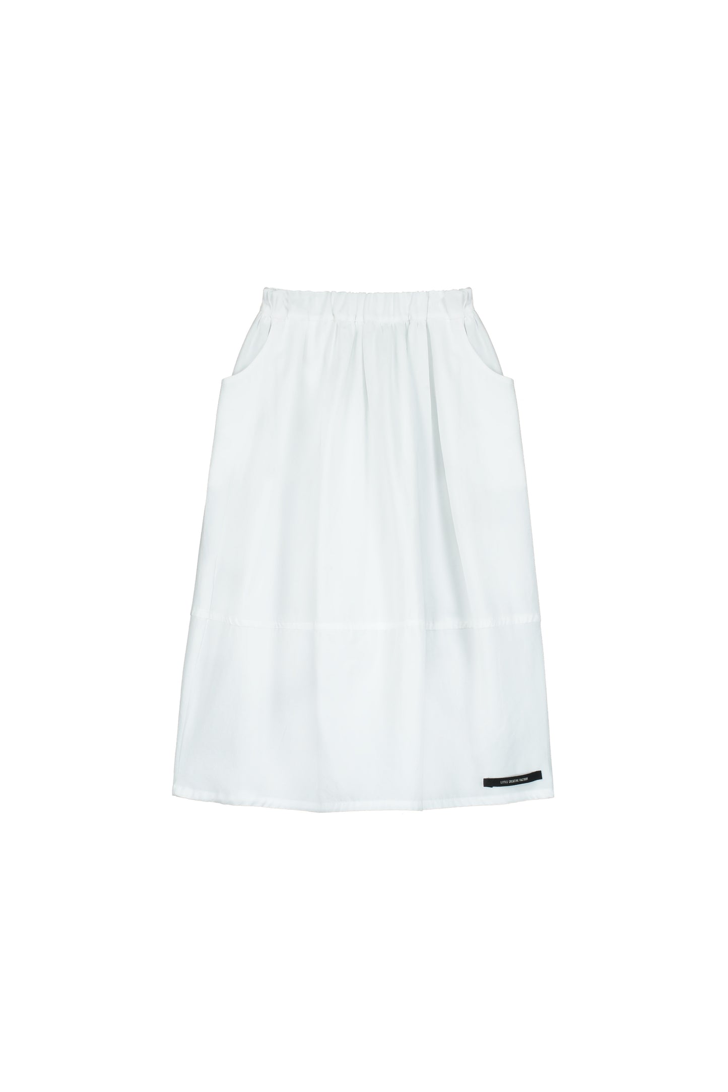 Origami Bubble Skirt White