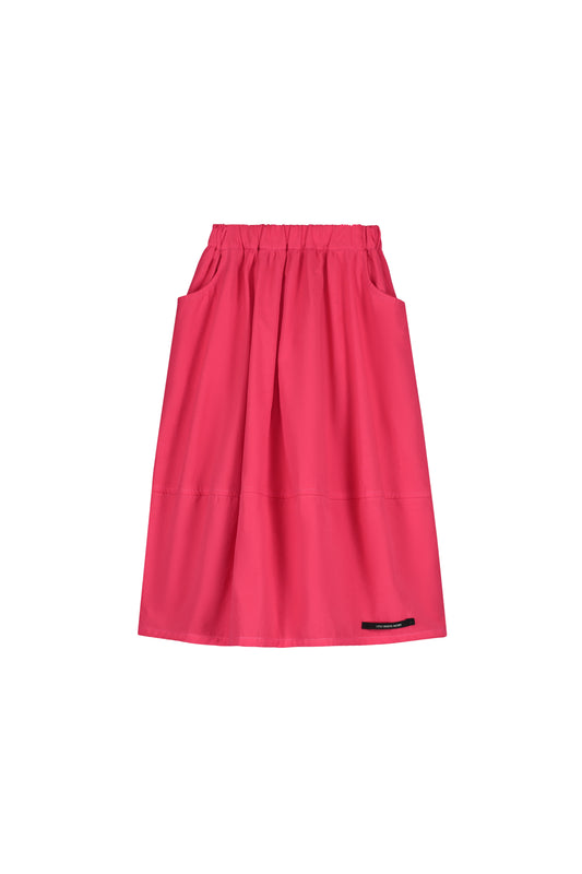 Origami Bubble Skirt Fuchsia