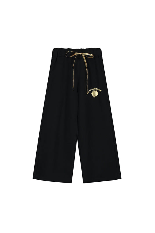 Black Lucky Sweatpants