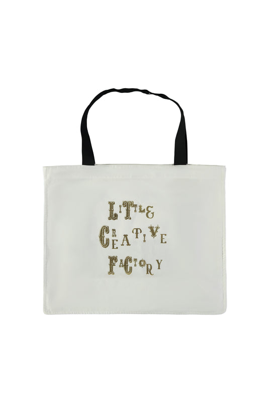 Origami Tote Bag White