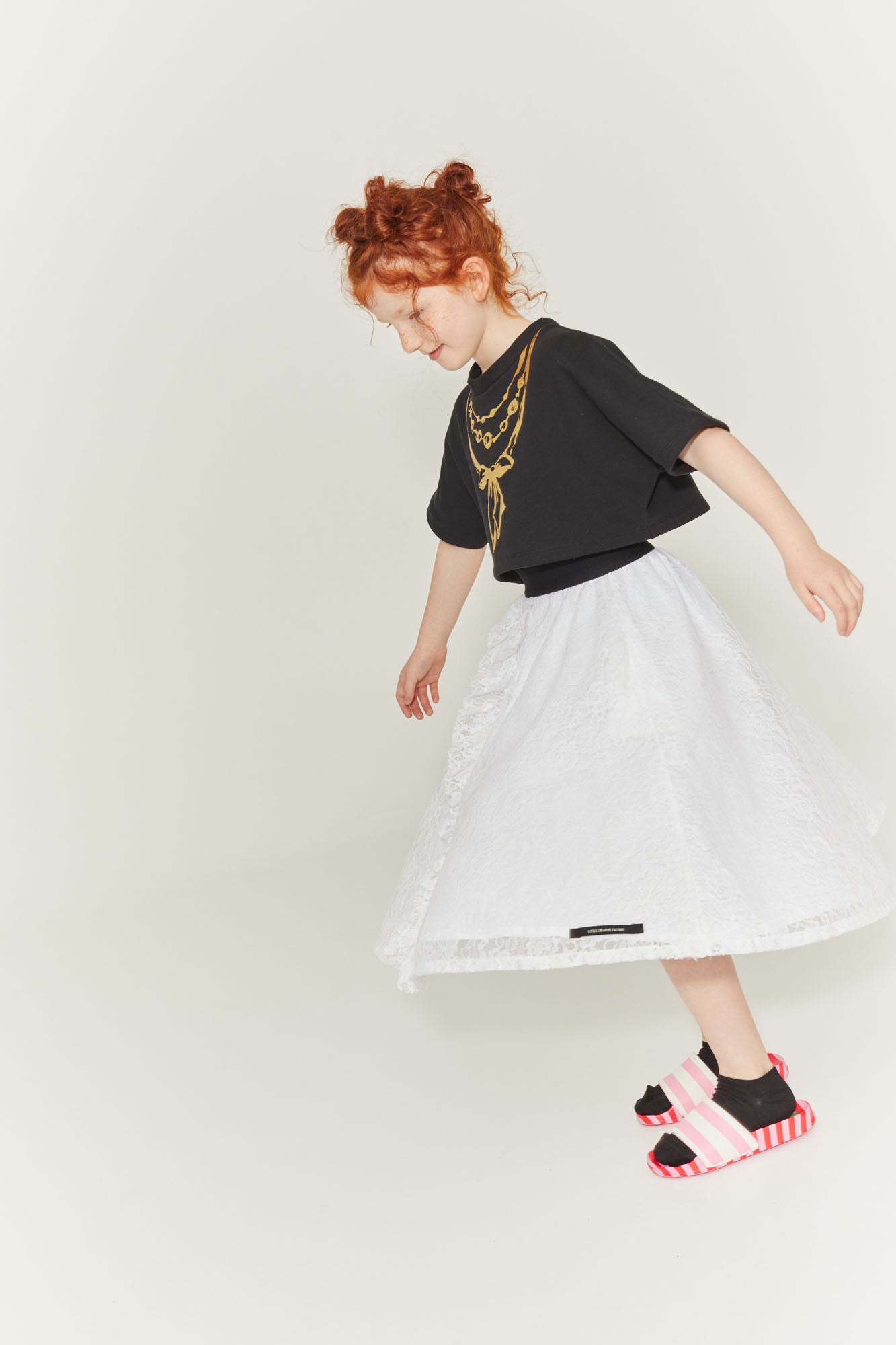 Dreamer Bubble Skirt White