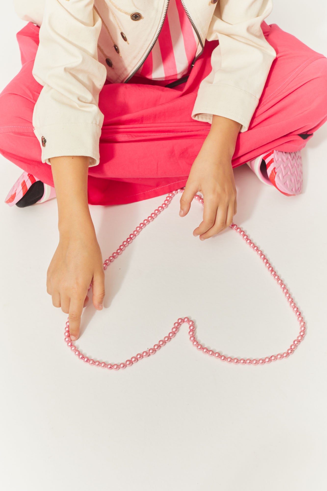 Origami Bubble Skirt Fuchsia